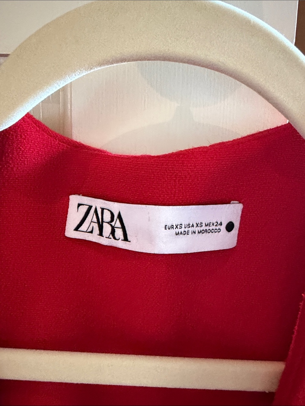 ZARA Red Formal Suited Dress